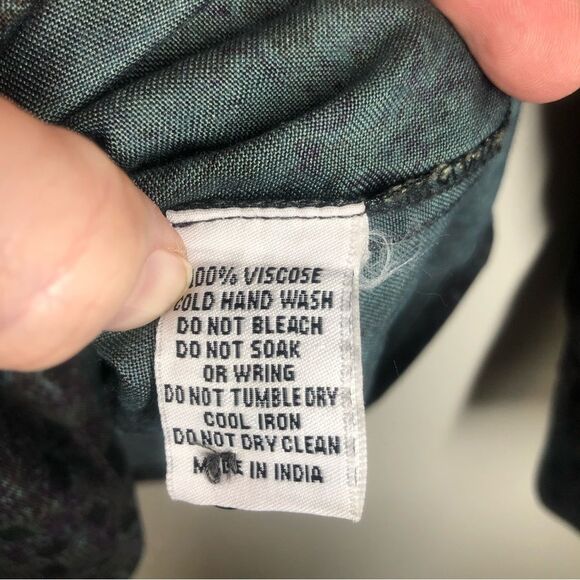 ROLLA'S Men's Button Up Long Sleeve Shirt Large - Picture 6 of 6